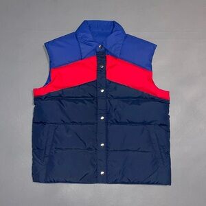 Vintage Down East Reversible Down Vest